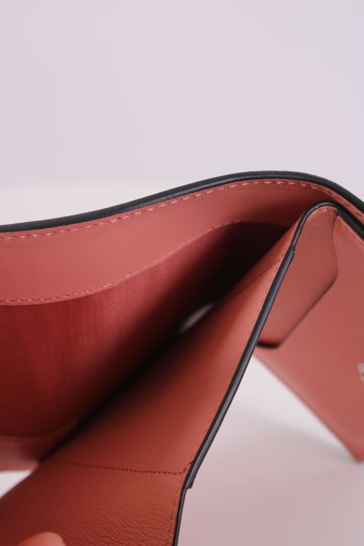 Acne Studios Mussabi Knot Wallet Pink