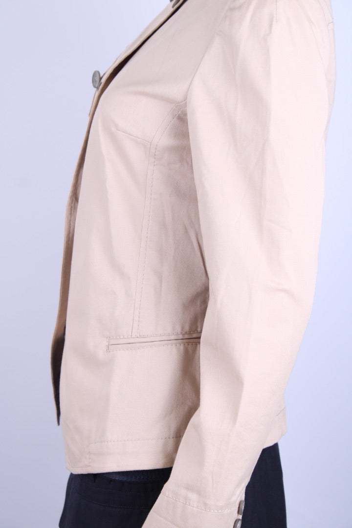 Dolce & Gabbana Double Breasted Jacket Beige M