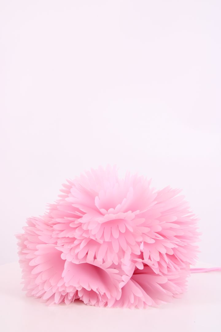 Selezza London Petal Pom Pom Bag Pink