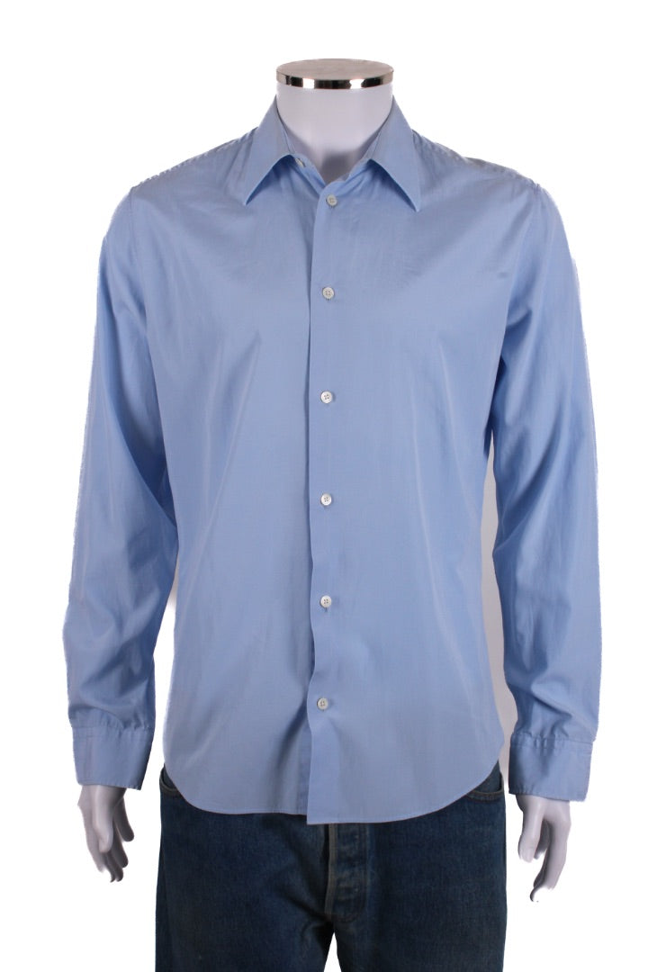 Hermes L/S Shirt Blue 15.5/ 39