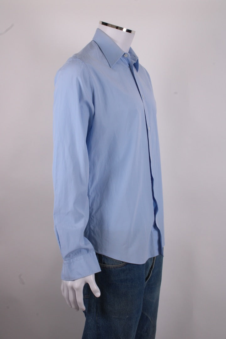 Hermes L/S Shirt Blue 15.5/ 39