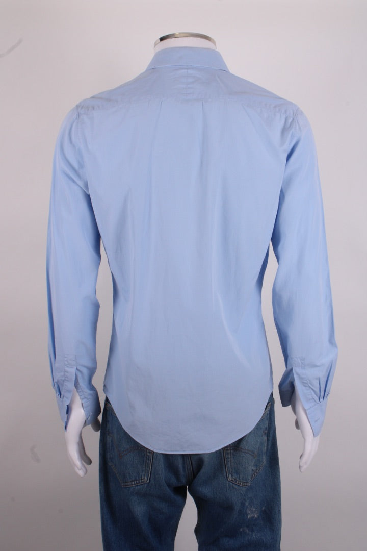 Hermes L/S Shirt Blue 15.5/ 39