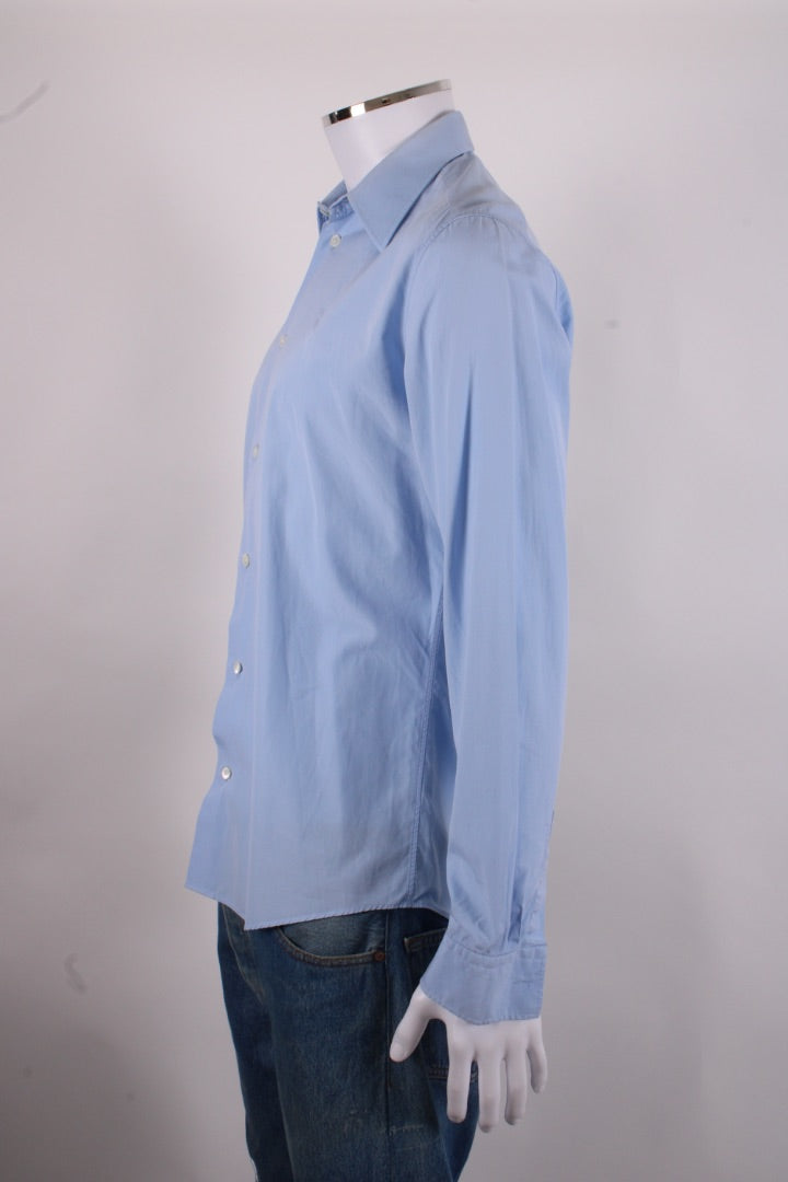 Hermes L/S Shirt Blue 15.5/ 39