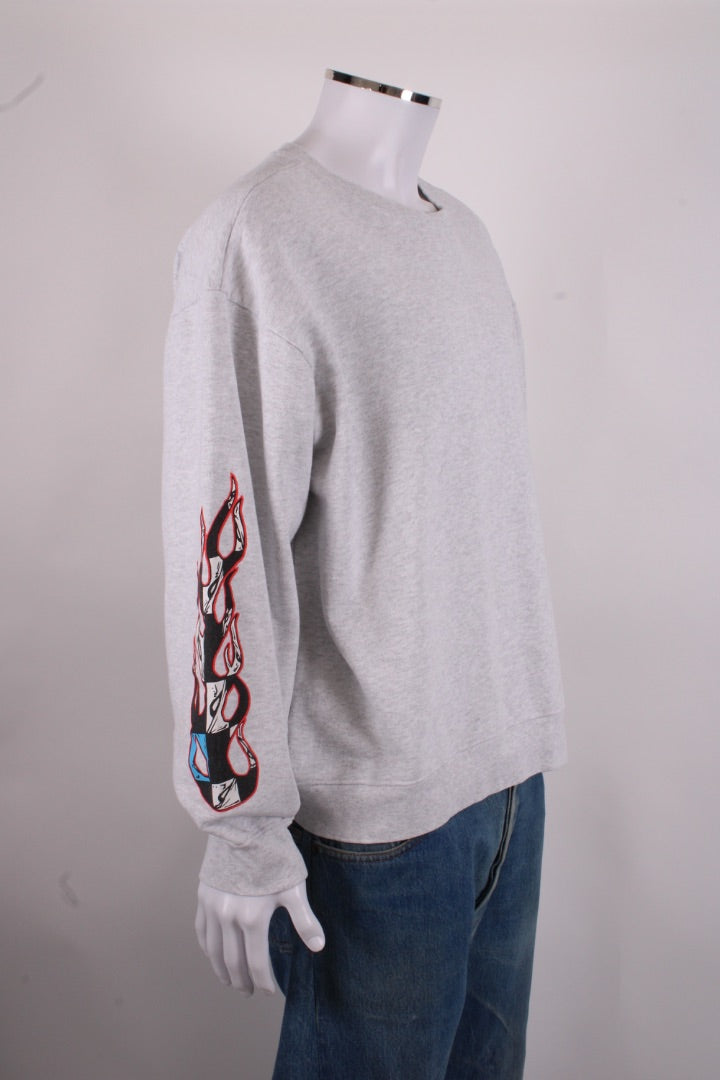Chrome Hearts x Matty Boy Brain Graphic Print Jogger Co-ord Grey/ Multi Coloured XXL