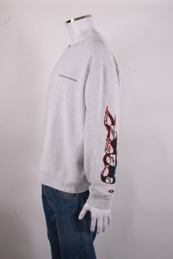 Chrome Hearts x Matty Boy Brain Graphic Print Jogger Co-ord Grey/ Multi Coloured XXL