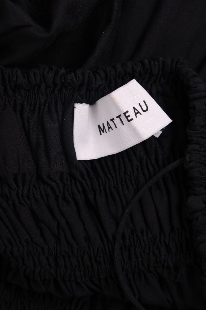 Matteau S/S Dress Black S