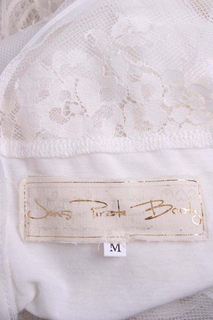 Jens Pirate Booty L/S Flare Sleeve Lace Dress Cream M