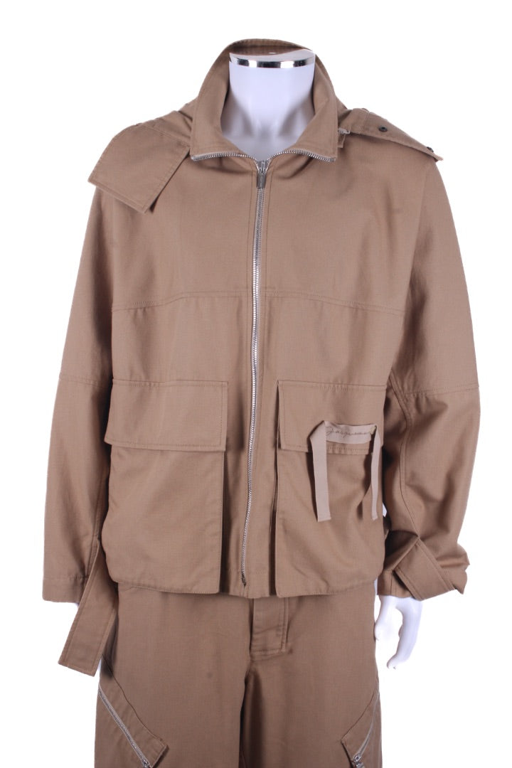 Jacquemus Jacket/ Cargo Trousers Co-ord Beige L