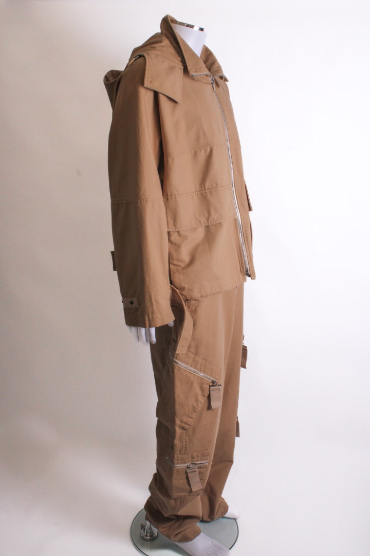 Jacquemus Jacket/ Cargo Trousers Co-ord Beige L