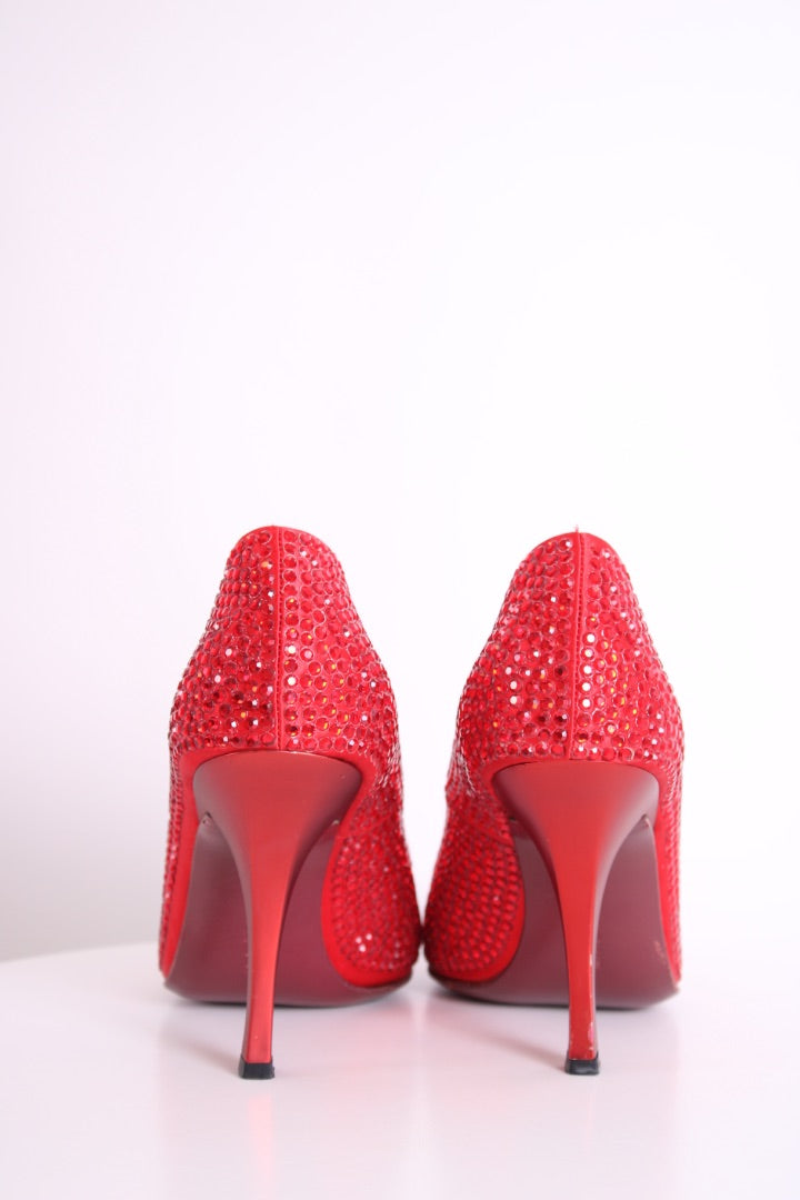 Salvatore Ferragamo 1999 Marylin Monroe Tribute Heels Red