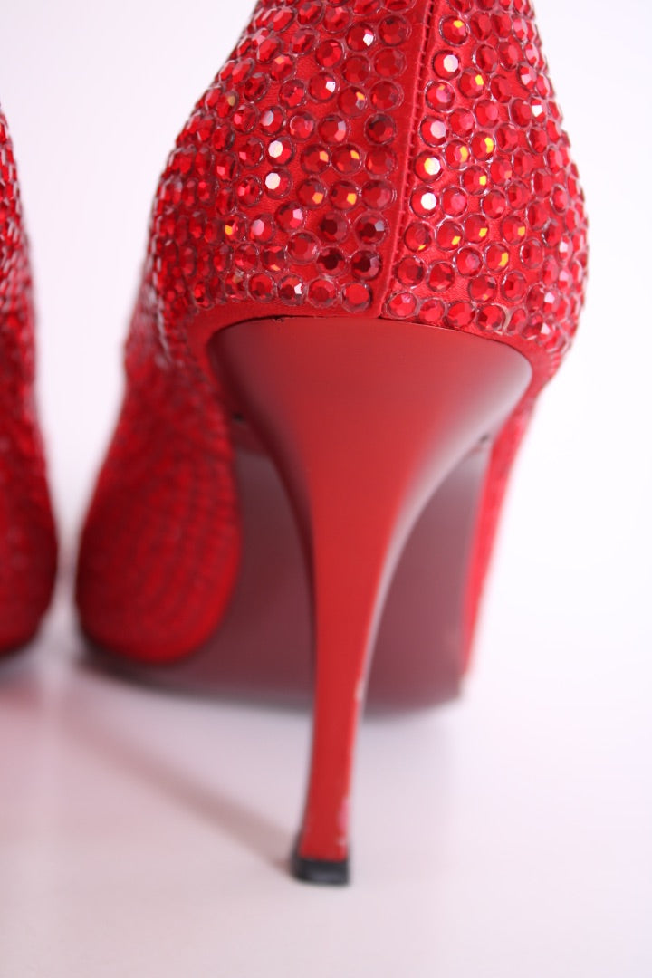 Salvatore Ferragamo 1999 Marylin Monroe Tribute Heels Red