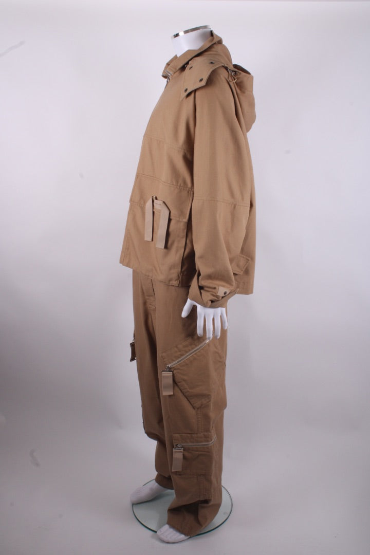 Jacquemus Jacket/ Cargo Trousers Co-ord Beige L
