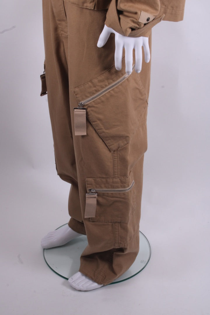 Jacquemus Jacket/ Cargo Trousers Co-ord Beige L