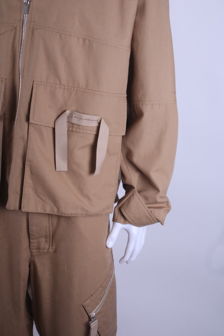 Jacquemus Jacket/ Cargo Trousers Co-ord Beige L