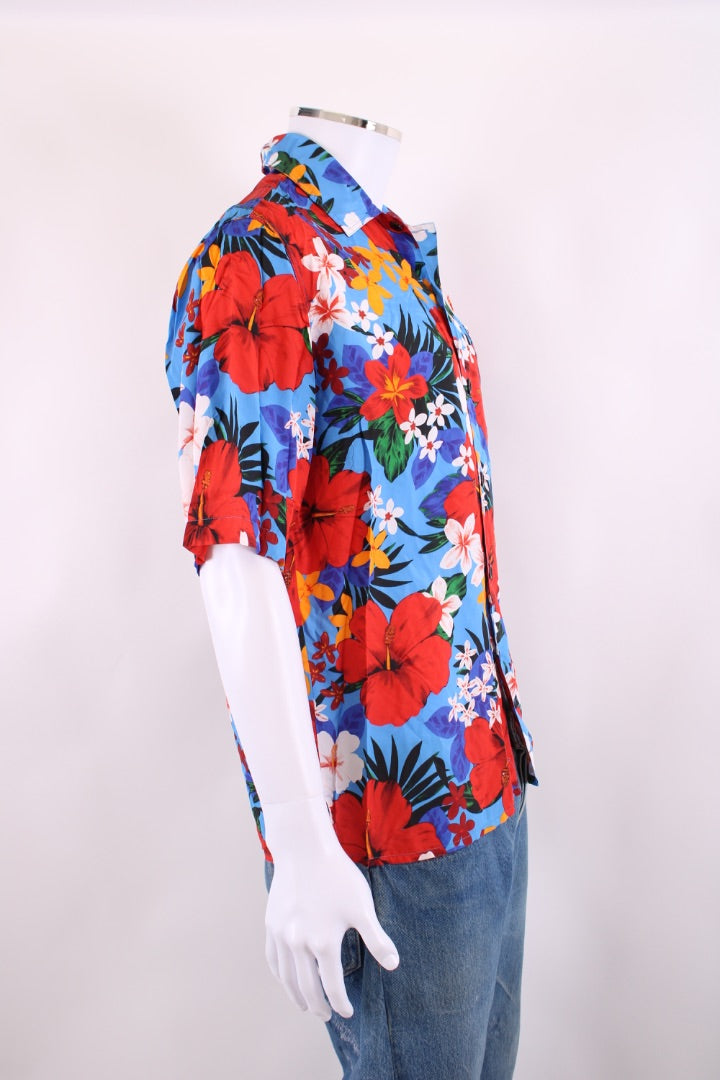Ami S/S Floral Shirt Multi Coloured M