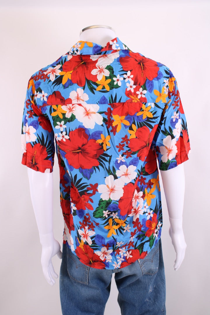 Ami S/S Floral Shirt Multi Coloured M