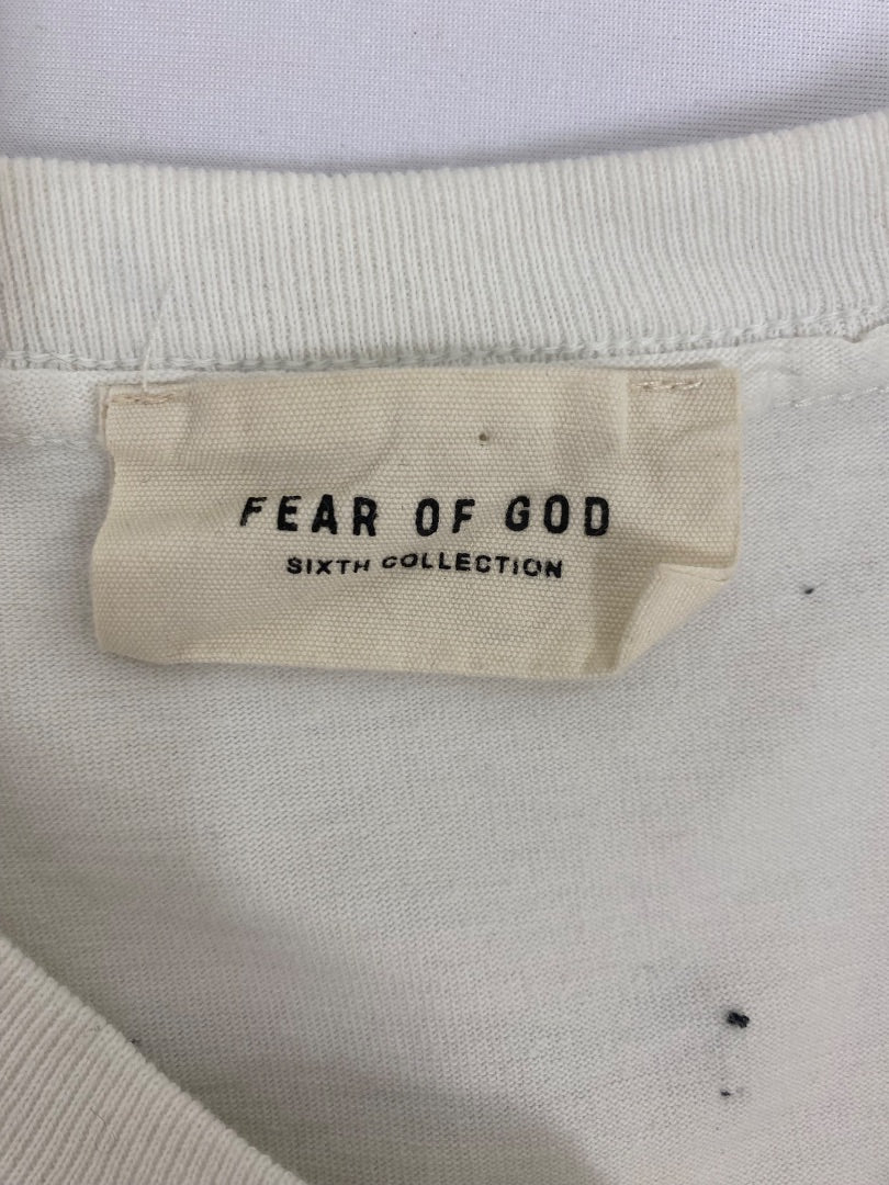 Fear of God Logo T-shirt White S