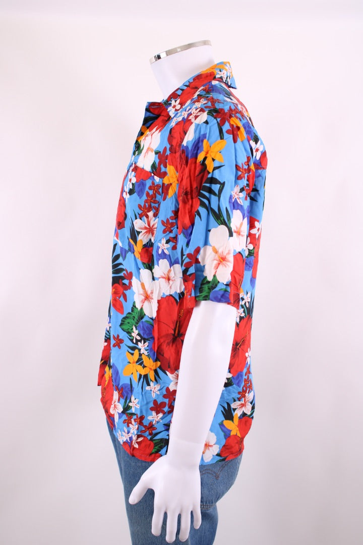 Ami S/S Floral Shirt Multi Coloured M