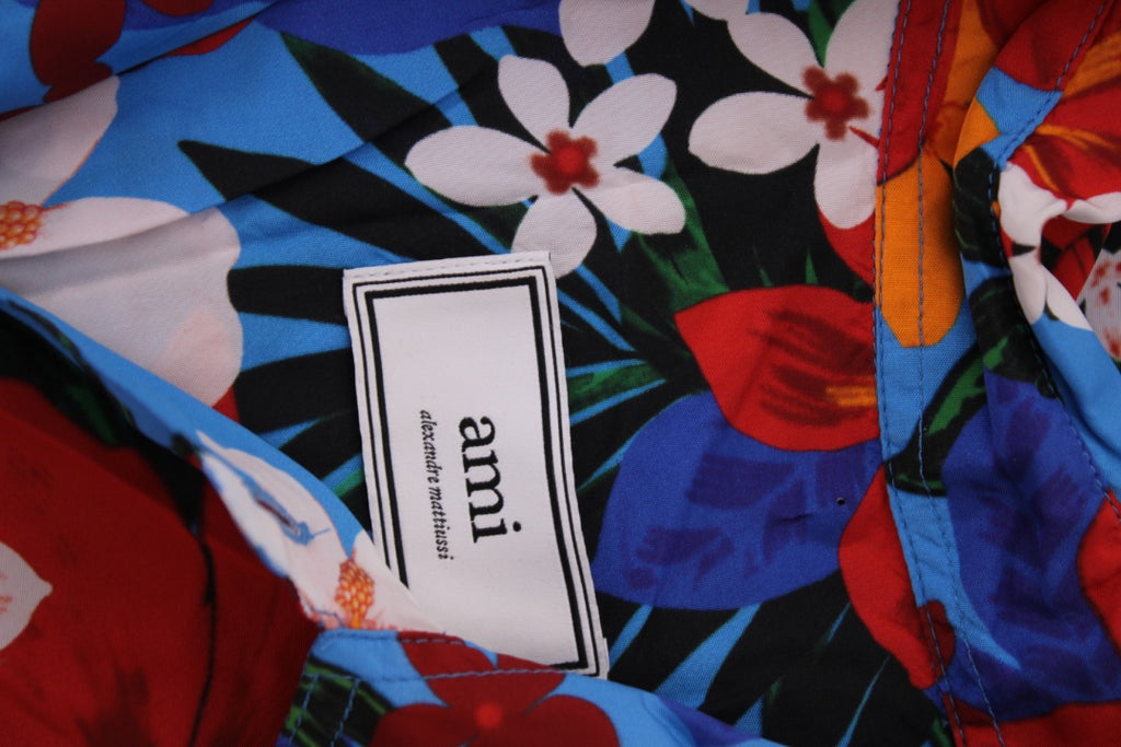 Ami S/S Floral Shirt Multi Coloured M