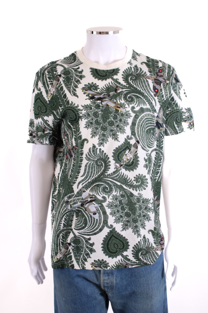 Givenchy Paisley Print T-shirt Green XL