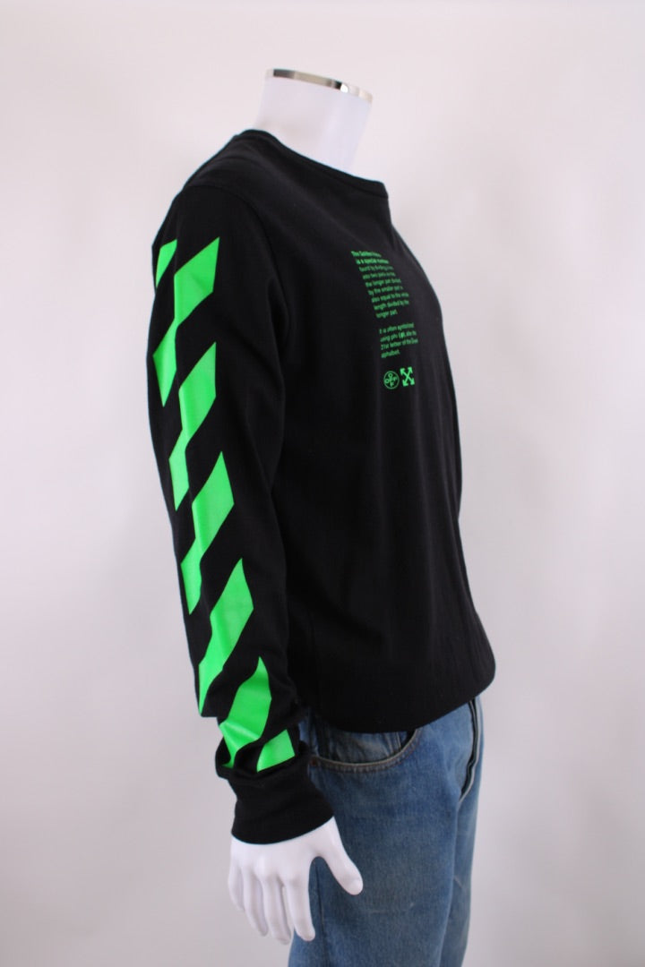 Off White Top Black L