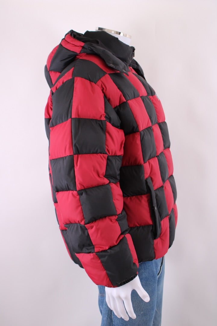 Supreme Checkerboard Padded Jacket Red/ Black XL
