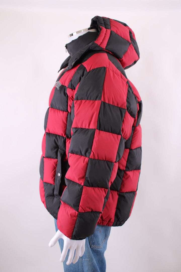 Supreme Checkerboard Padded Jacket Red/ Black XL