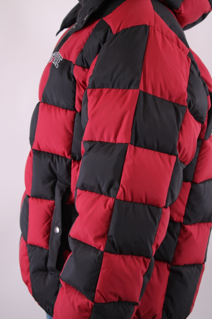 Supreme Checkerboard Padded Jacket Red/ Black XL