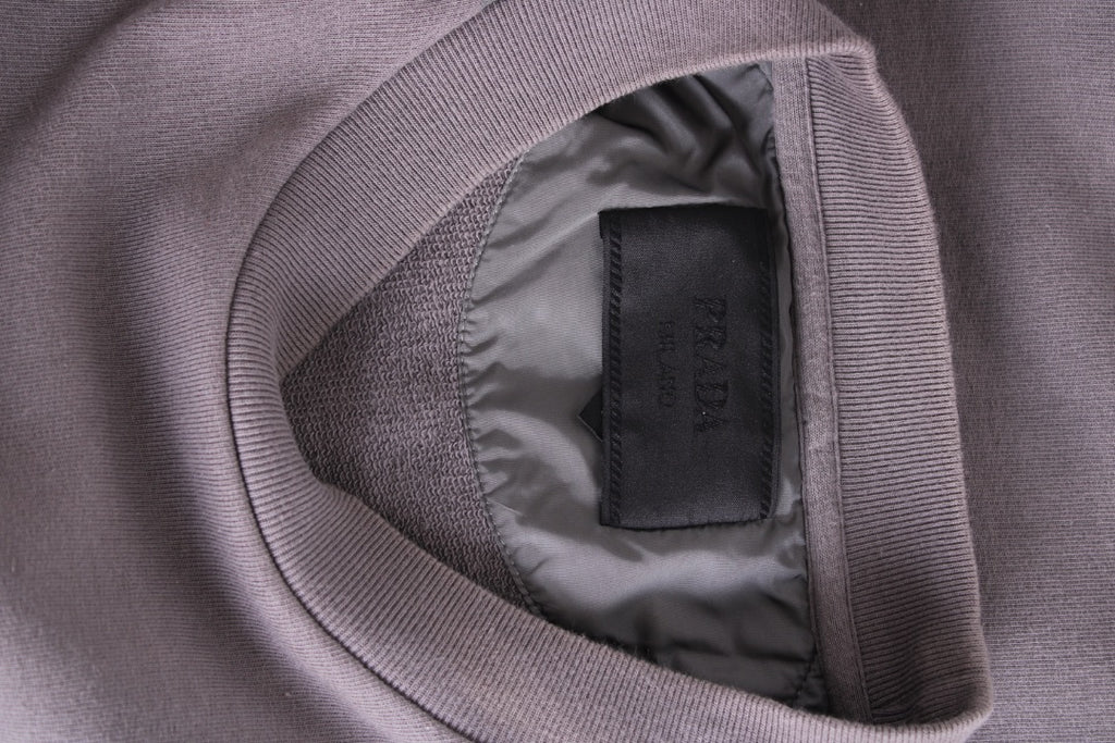 Prada Logo Sweatshirt Grey XL