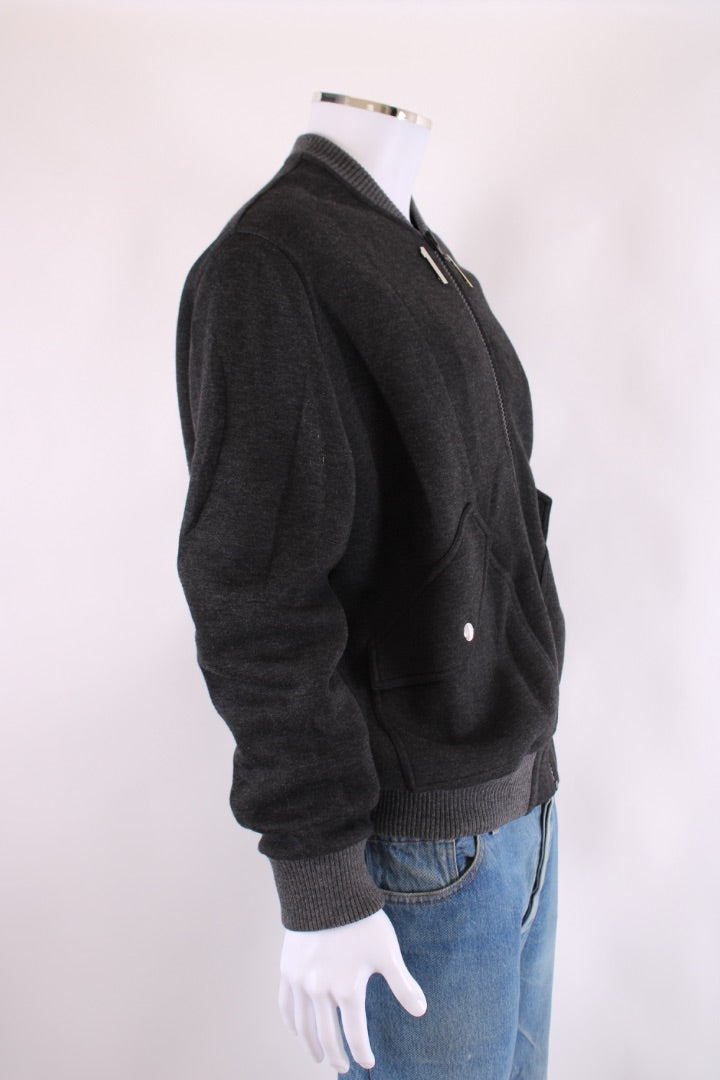 Givenchy Jersey Bomber Jacket Grey L