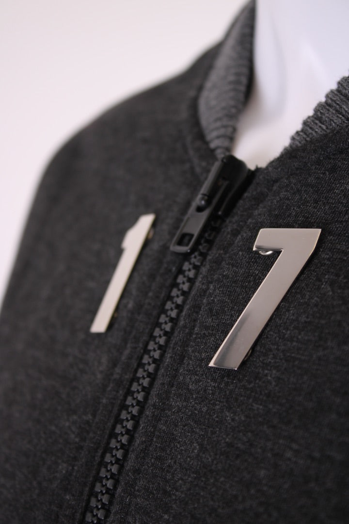 Givenchy Jersey Bomber Jacket Grey L