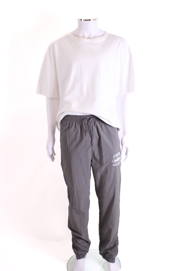 Corteiz Logo Windbreaker Joggers Grey M