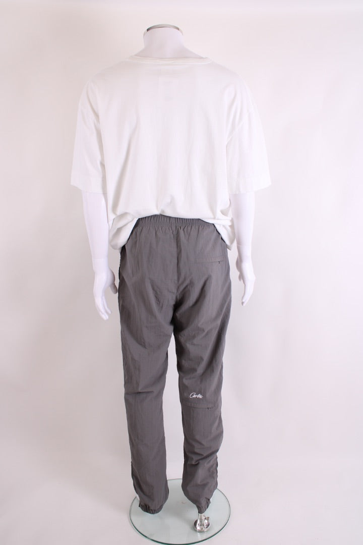 Corteiz Logo Windbreaker Joggers Grey M
