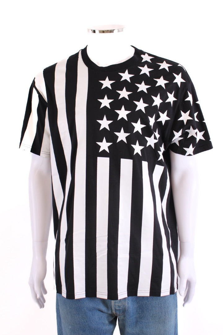 Givenchy Star Print T-shirt Black/ White M