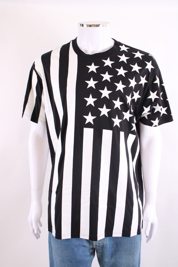 Givenchy Star Print T-shirt Black/ White M