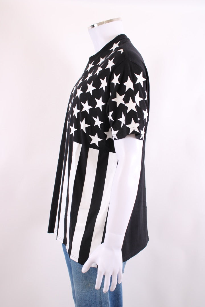 Givenchy Star Print T-shirt Black/ White M
