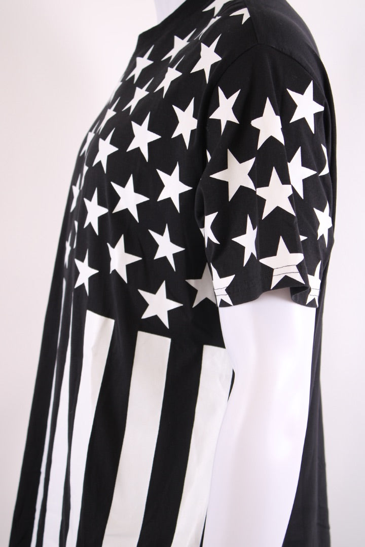 Givenchy Star Print T-shirt Black/ White M