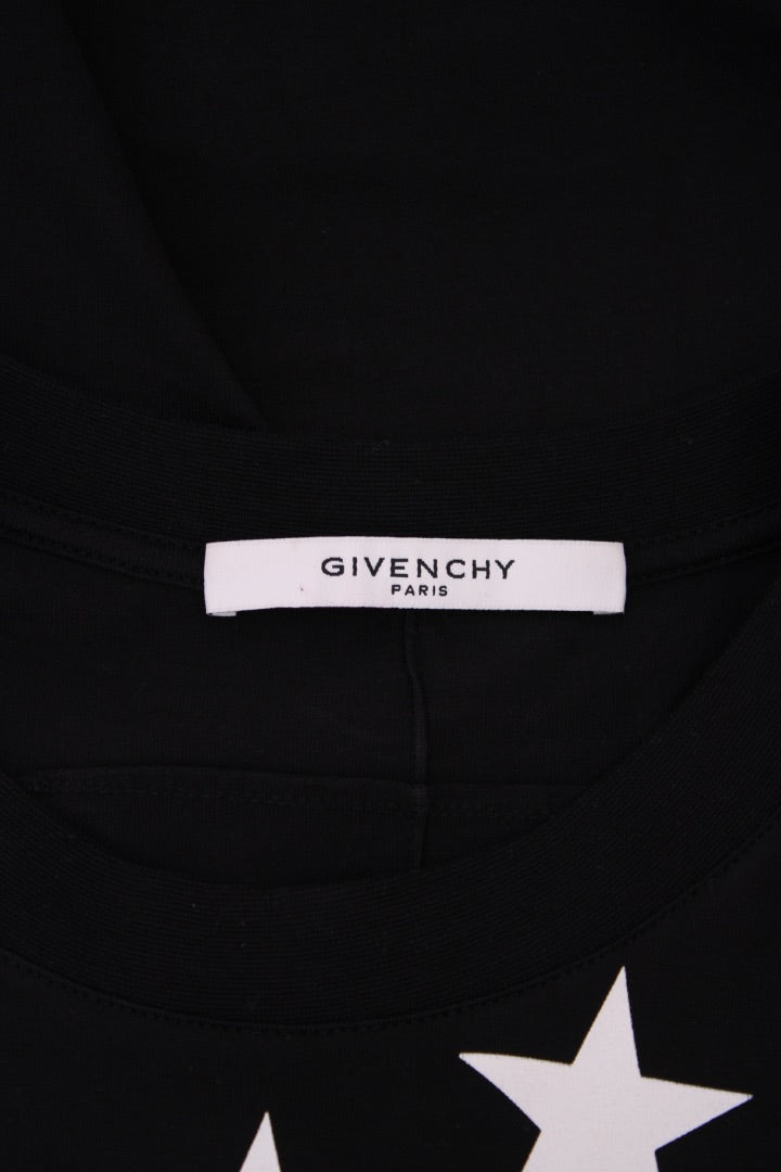 Givenchy Star Print T-shirt Black/ White M
