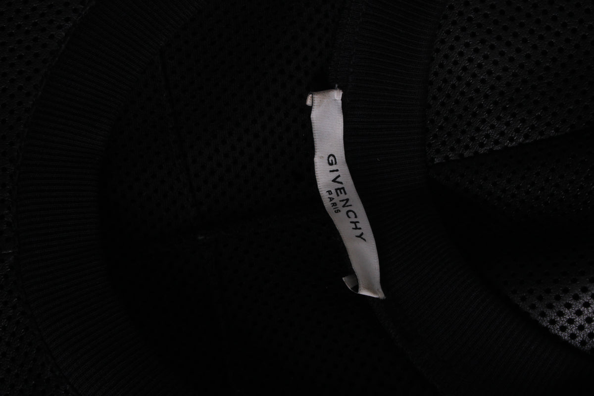 Givenchy Mesh Leather Vest Black/ Red M
