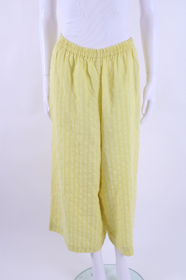 OSKA Wide Leg Trousers Yellow L