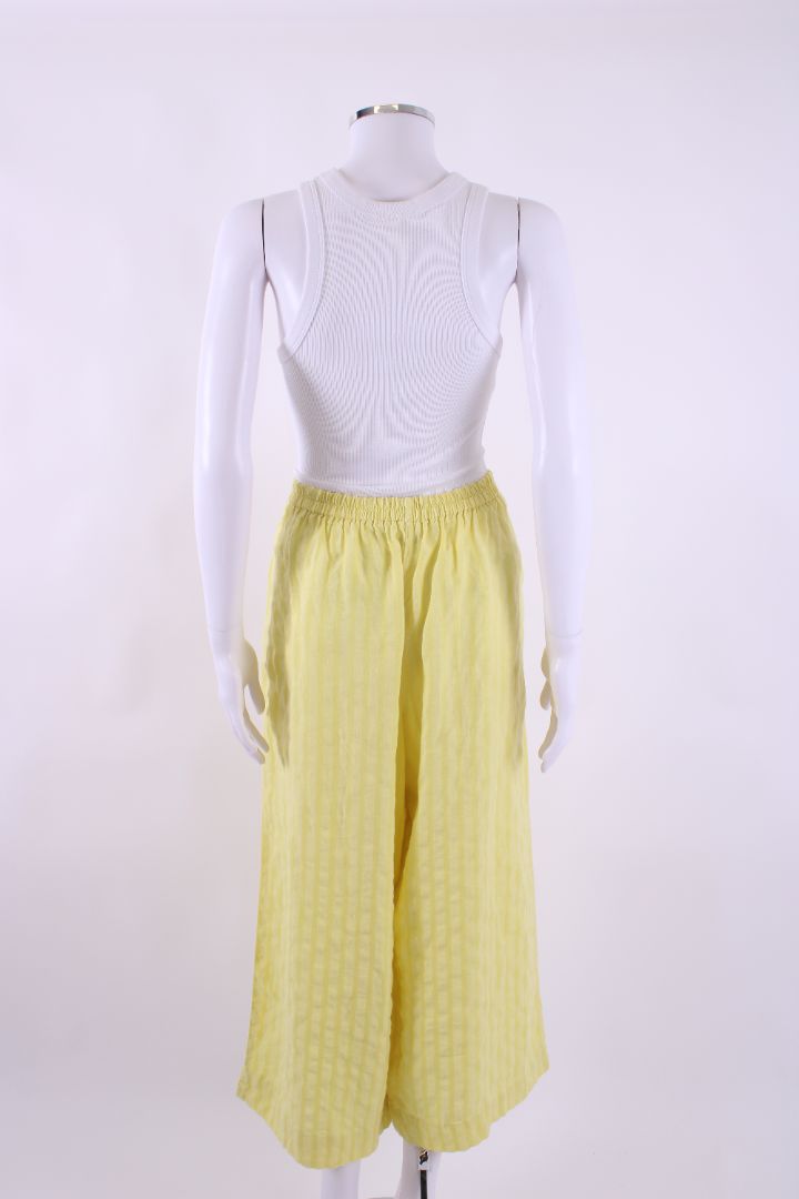 OSKA Wide Leg Trousers Yellow L