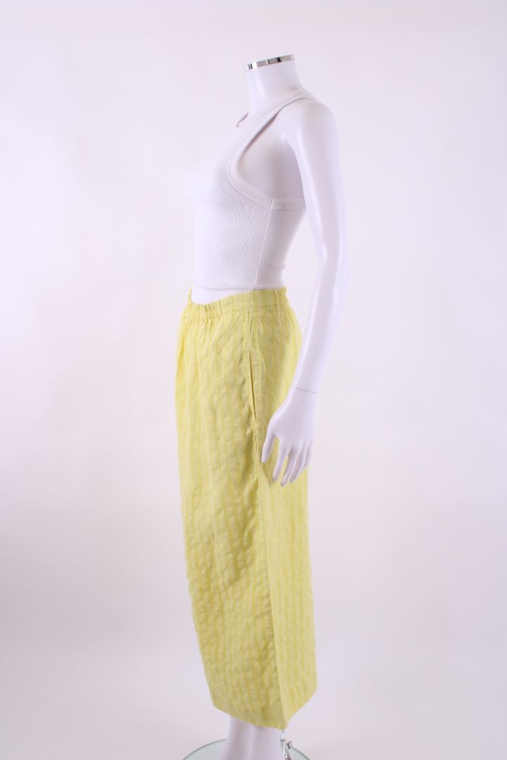 OSKA Wide Leg Trousers Yellow L