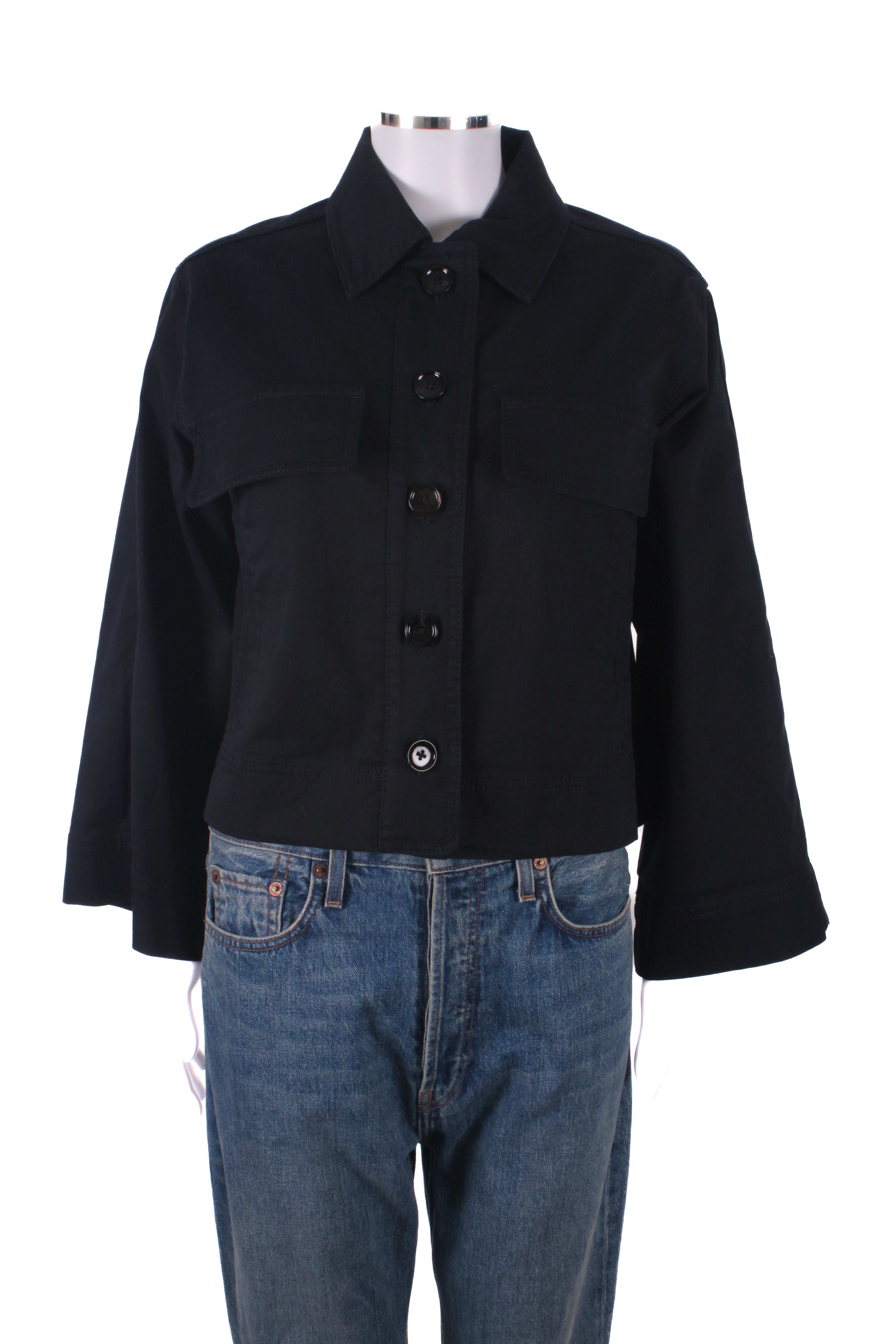 ME+EM Jacket crop Black 12