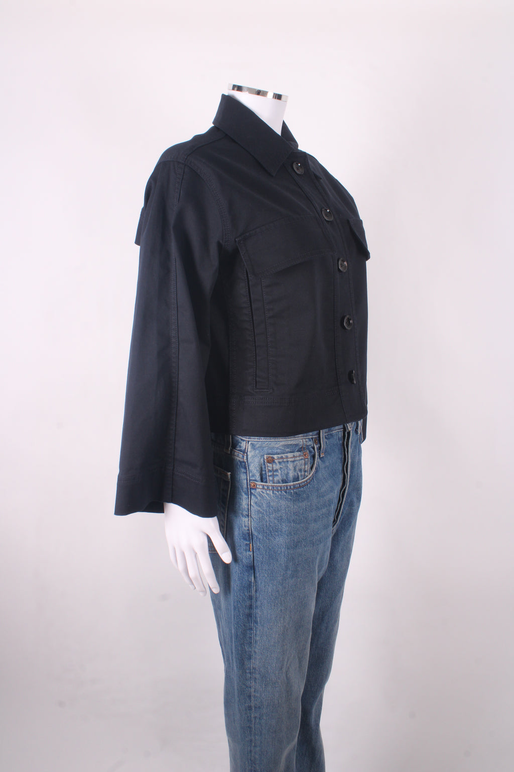 ME+EM Jacket crop Black 12