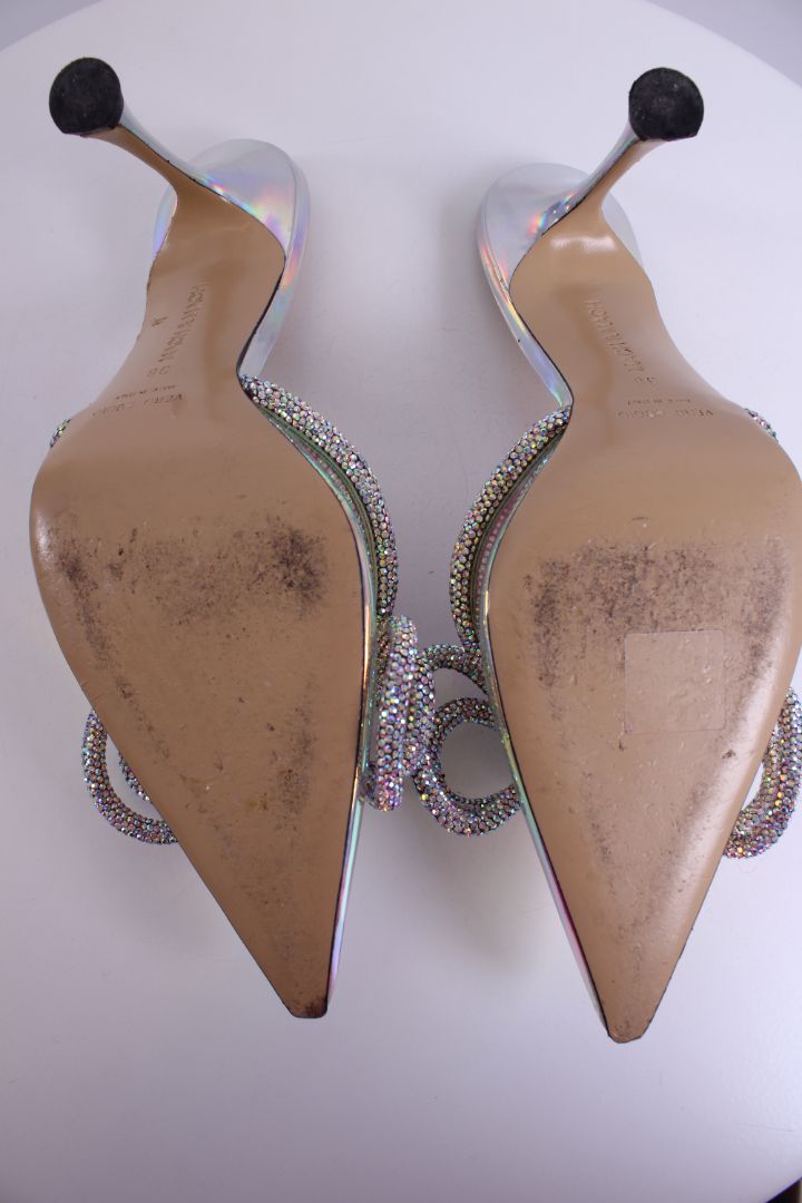 Mach & Mach Shoes Silver 38