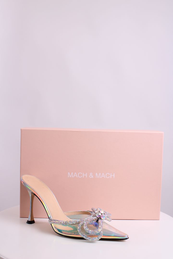 Mach & Mach Shoes Silver 38