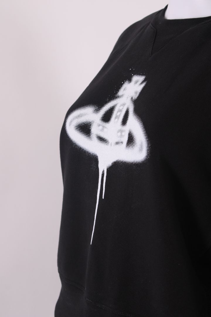 Vivienne Westwood orb image Black/White M