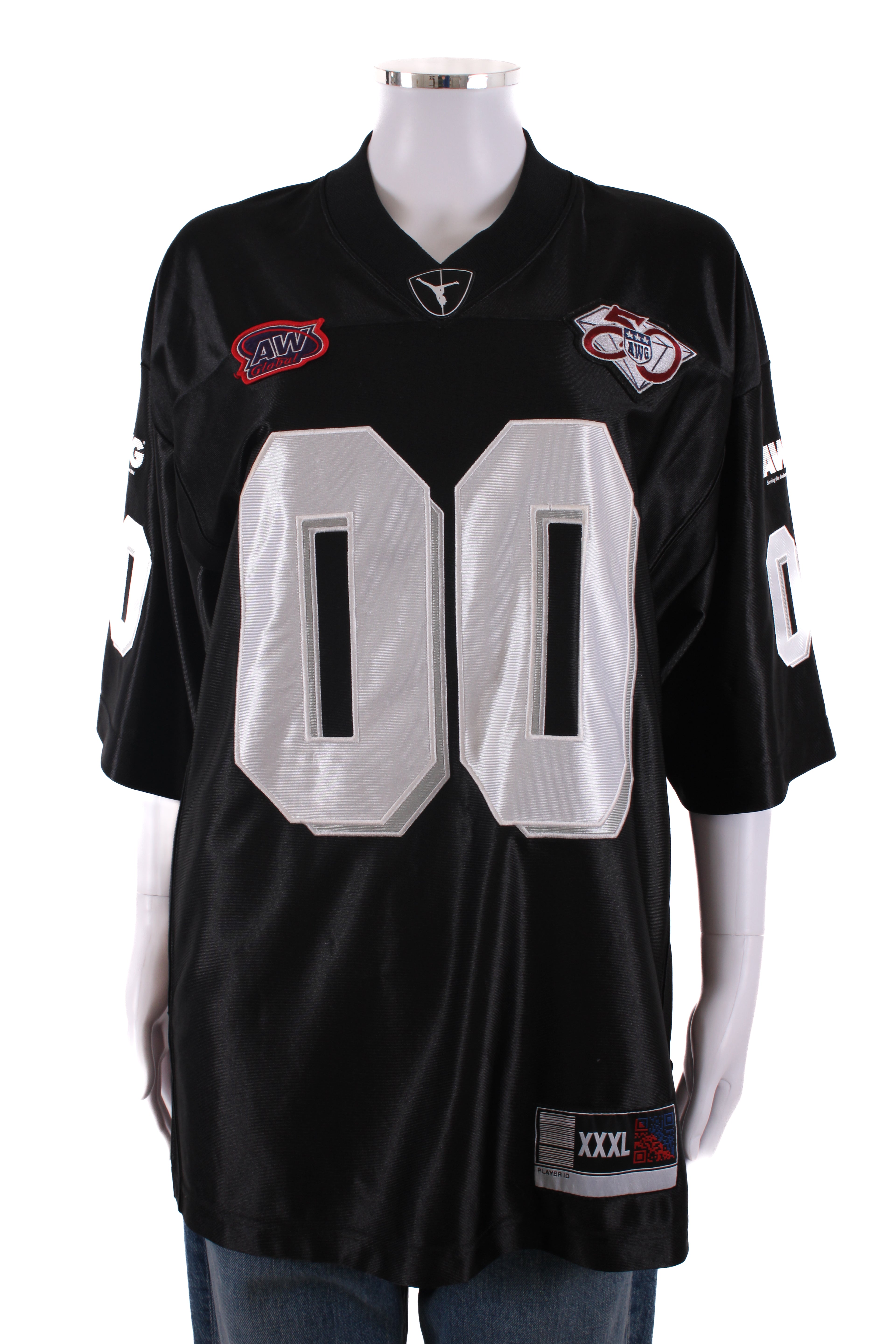 Alexander Wang Football Jersey T-shirt Black M