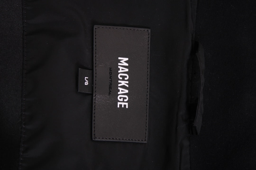 Mackage Padded Front Peplum Jacket Black L