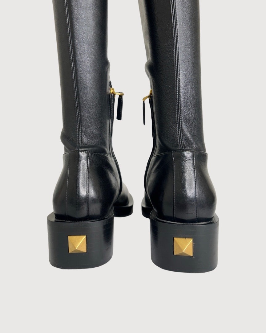 Black Valentino Boots, 38